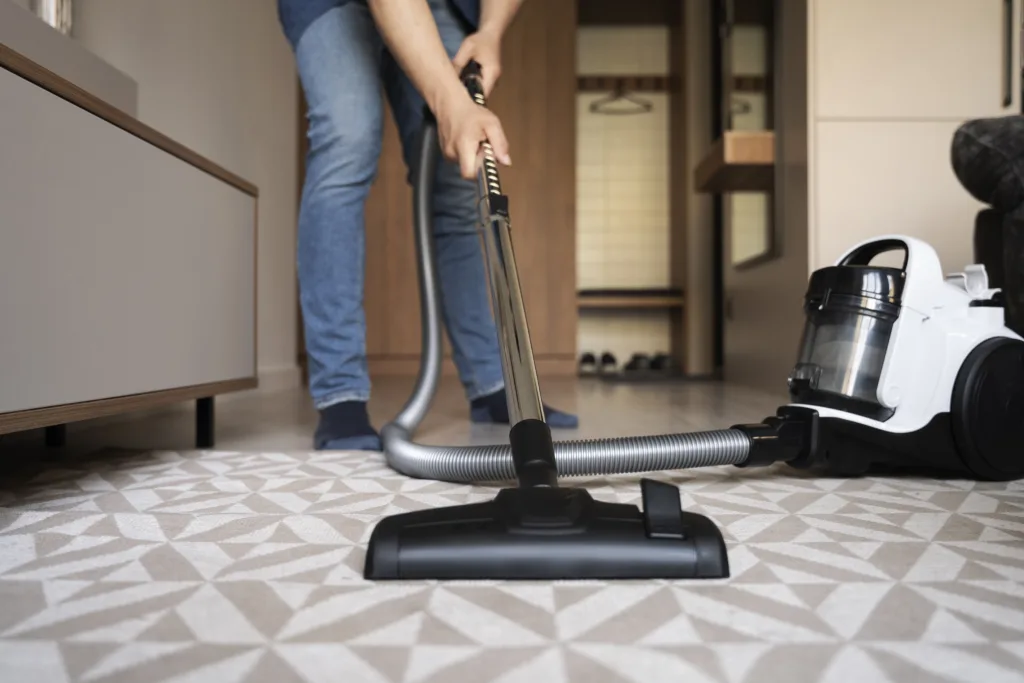 Carpet vacuum cleaning