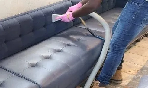 Professional upholstery cleaning